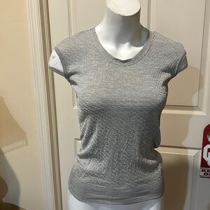 Balenciaga Sleeveless Textured Top. Size 38